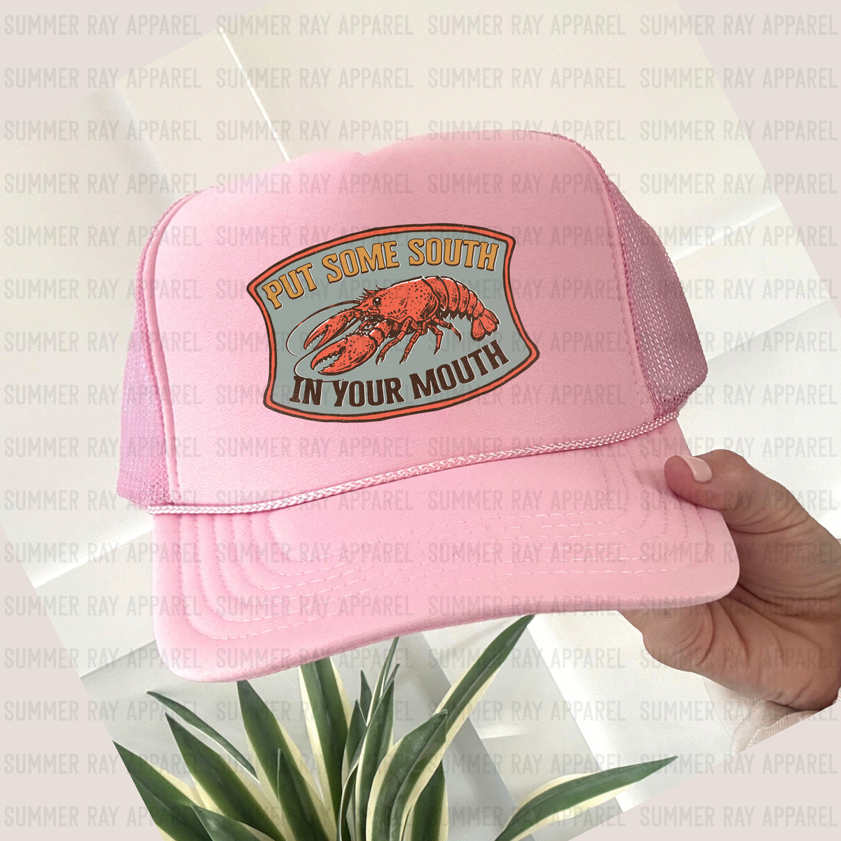 Put Some South In Your Mouth (Light Pink)