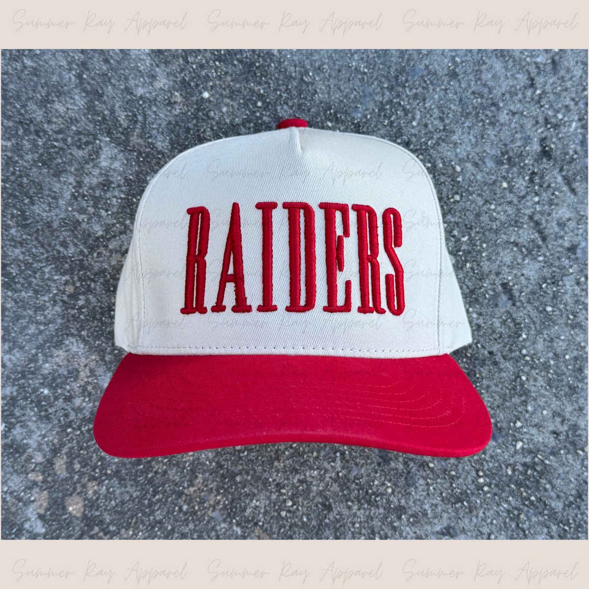 RAIDERS Retro Trucker Hat