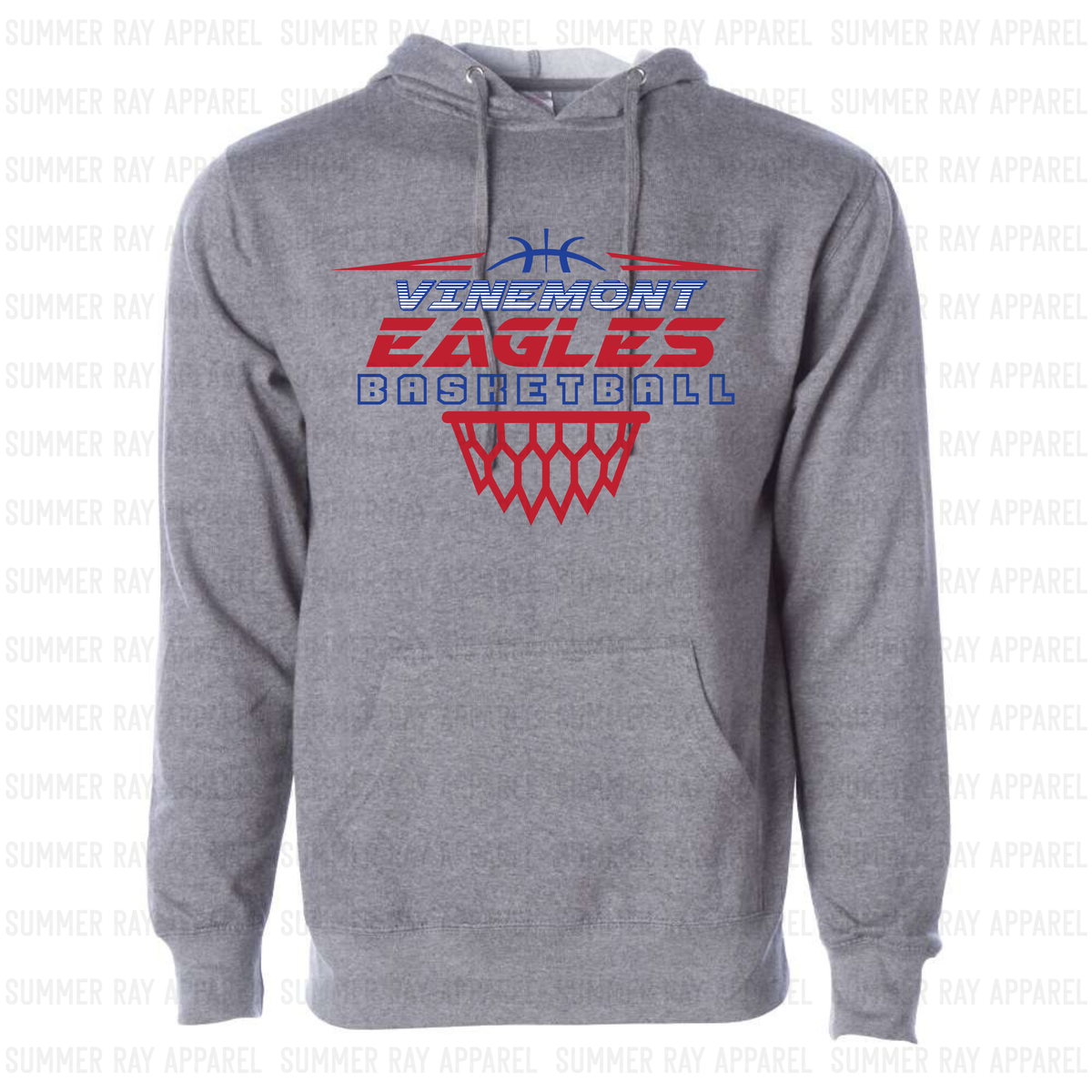 Vinemont Eagles Basketball Hoodie
