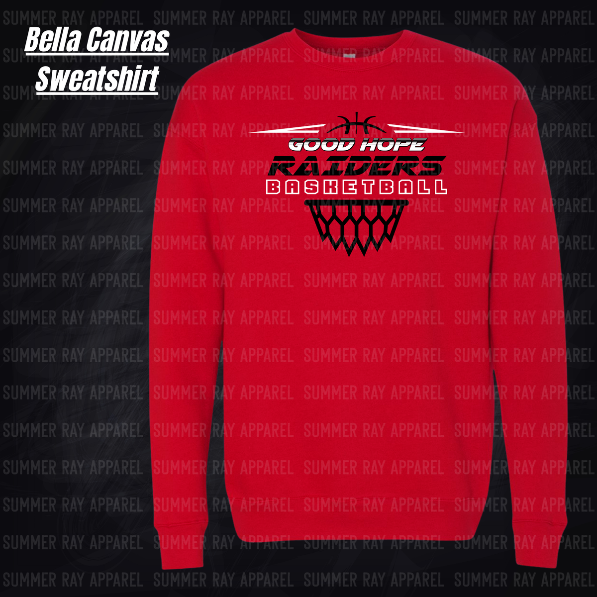 GH Basketball- Bella Canvas Sweatshirt