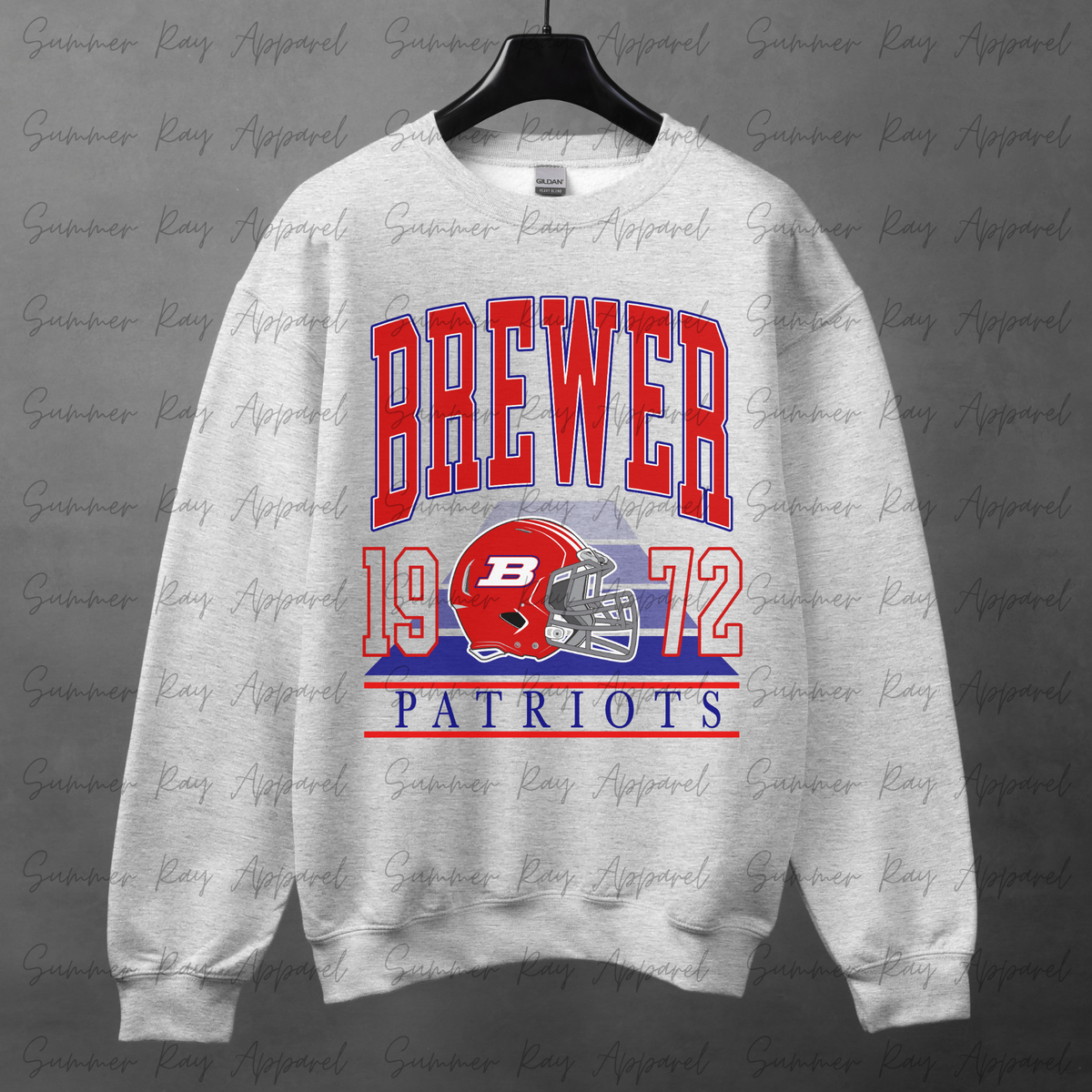 Brewer Patriots Vintage Football
