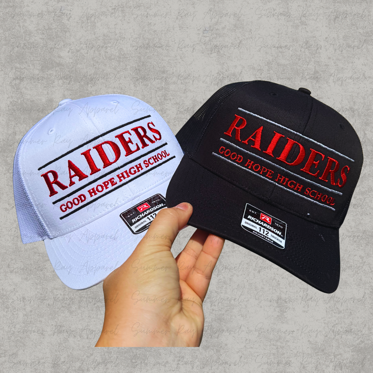 RAIDERS Richardson Trucker Hat