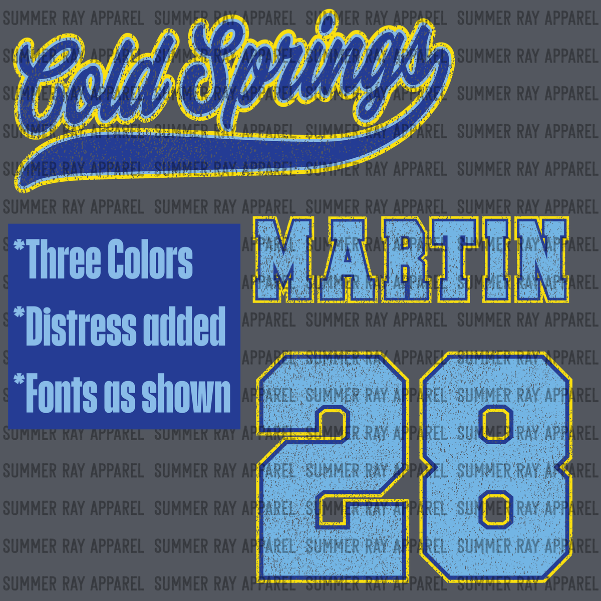 Cold Springs Custom Sweatshirt