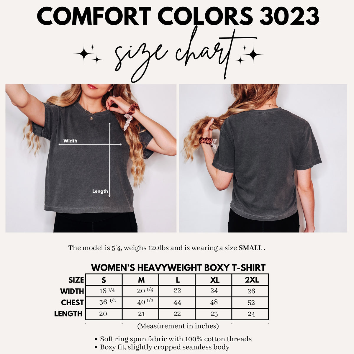 Cold Springs Baseball Boxy Comfort Color Tee