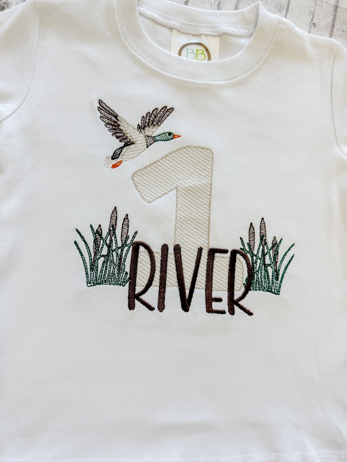 First Birthday Duck Tshirt
