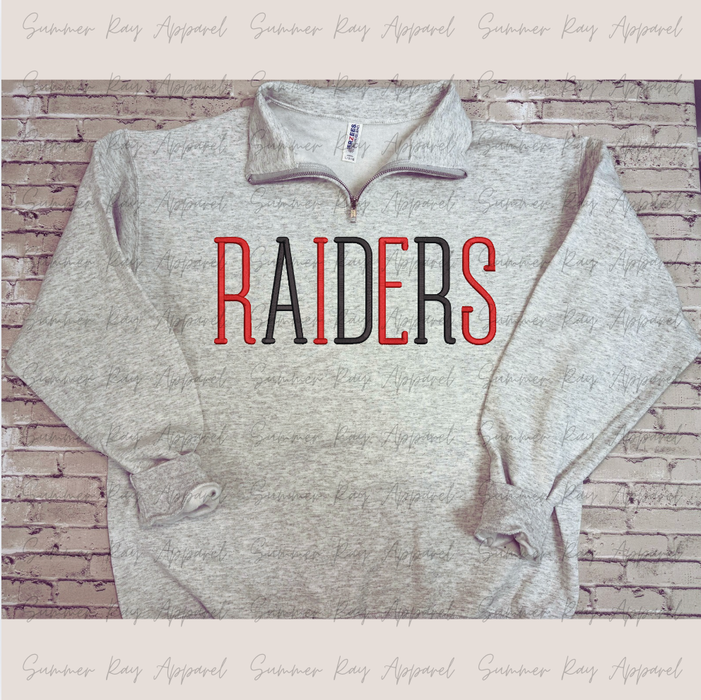 RAIDERS Quarter-Zip