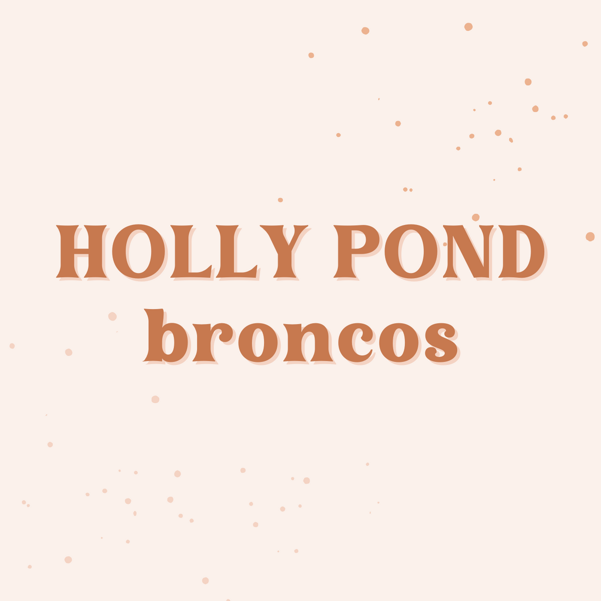 Holly Pond Broncos