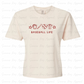 Cropped Baseball Life Tee