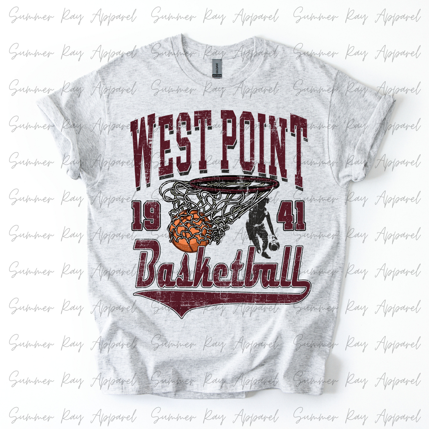 Vintage West Point Basketball Tee