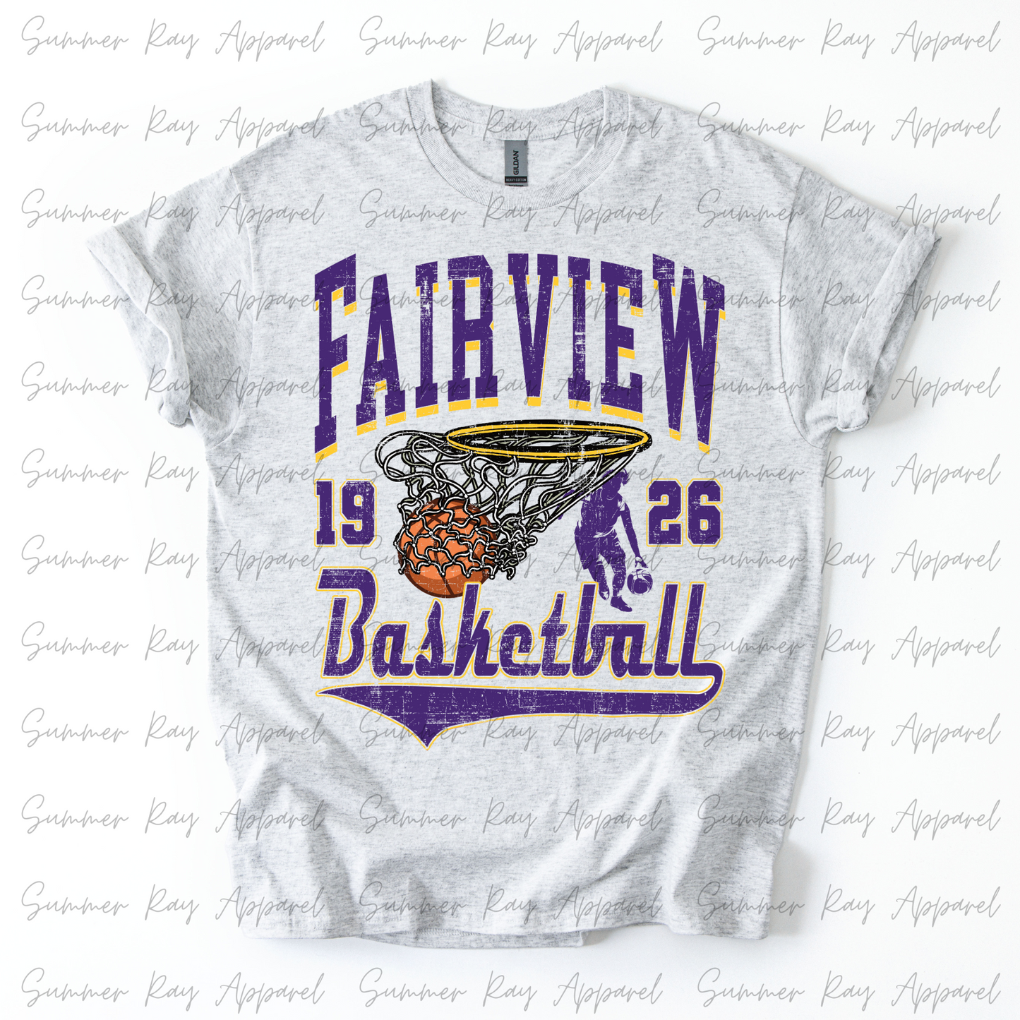 Vintage Fairview Basketball Tee