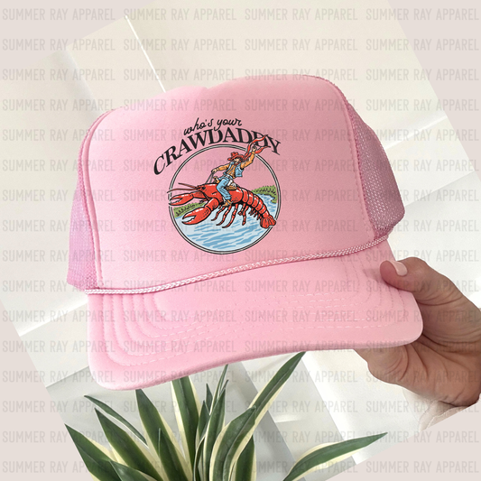 Who's Your Crawdaddy? (Light Pink)