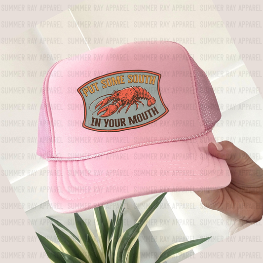 Put Some South In Your Mouth (Light Pink)