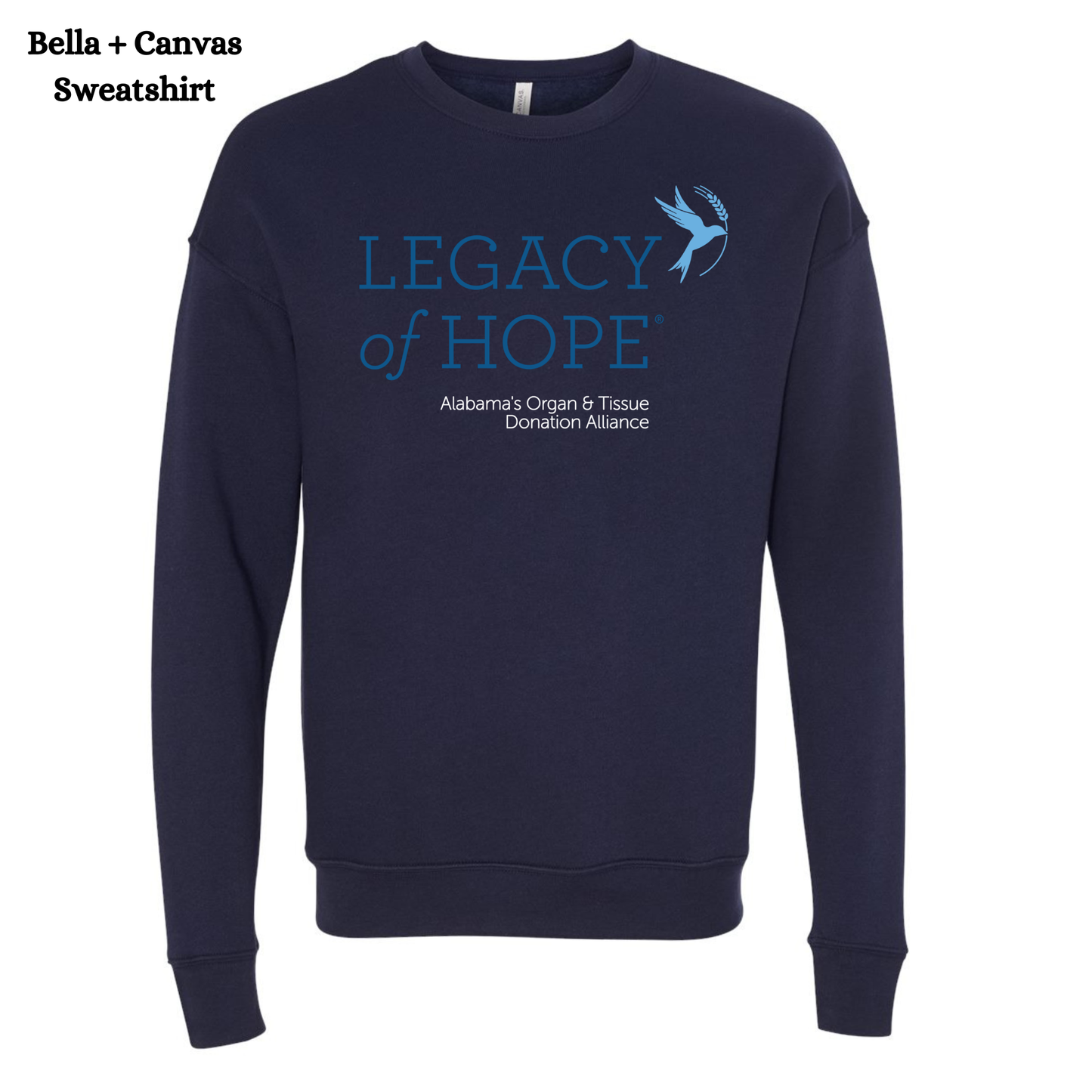 LOH Bella Canvas Crewneck Sweatshirt *Option 2*