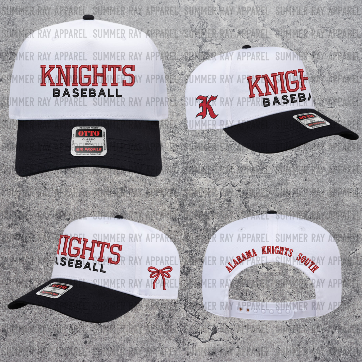 Alabama Knights Trucker Hat