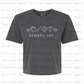 Cropped Baseball Life Tee