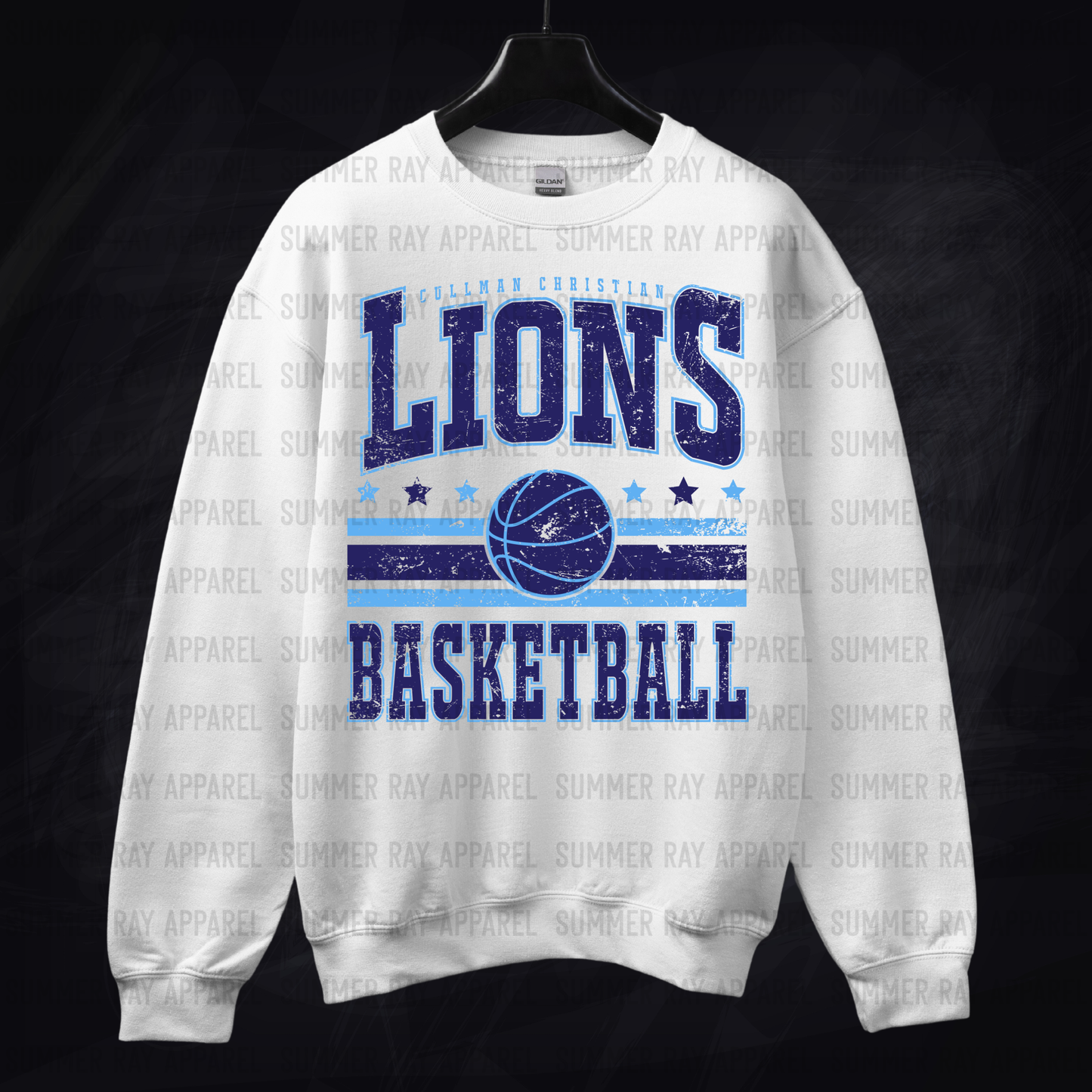 Vintage Cullman Christian Basketball Sweatshirt