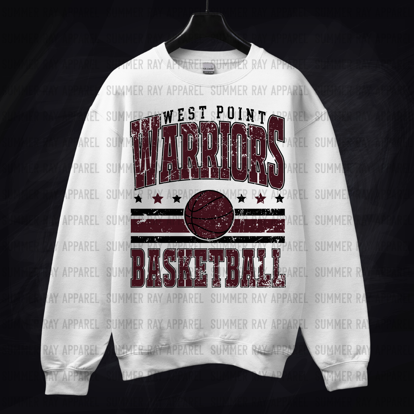 Vintage West Point Basketball Sweatshirt