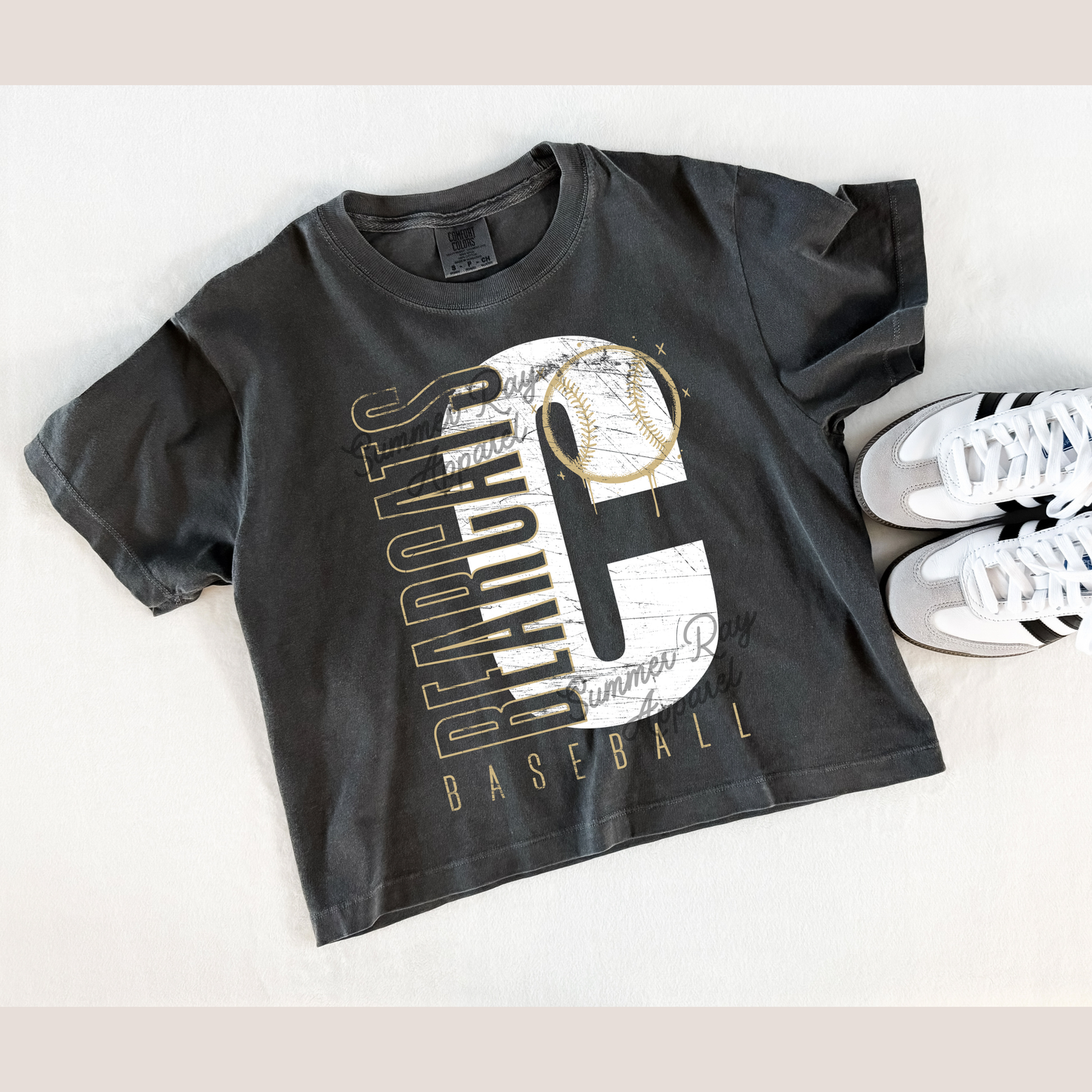 Cullman Baseball Boxy Comfort Color Tee