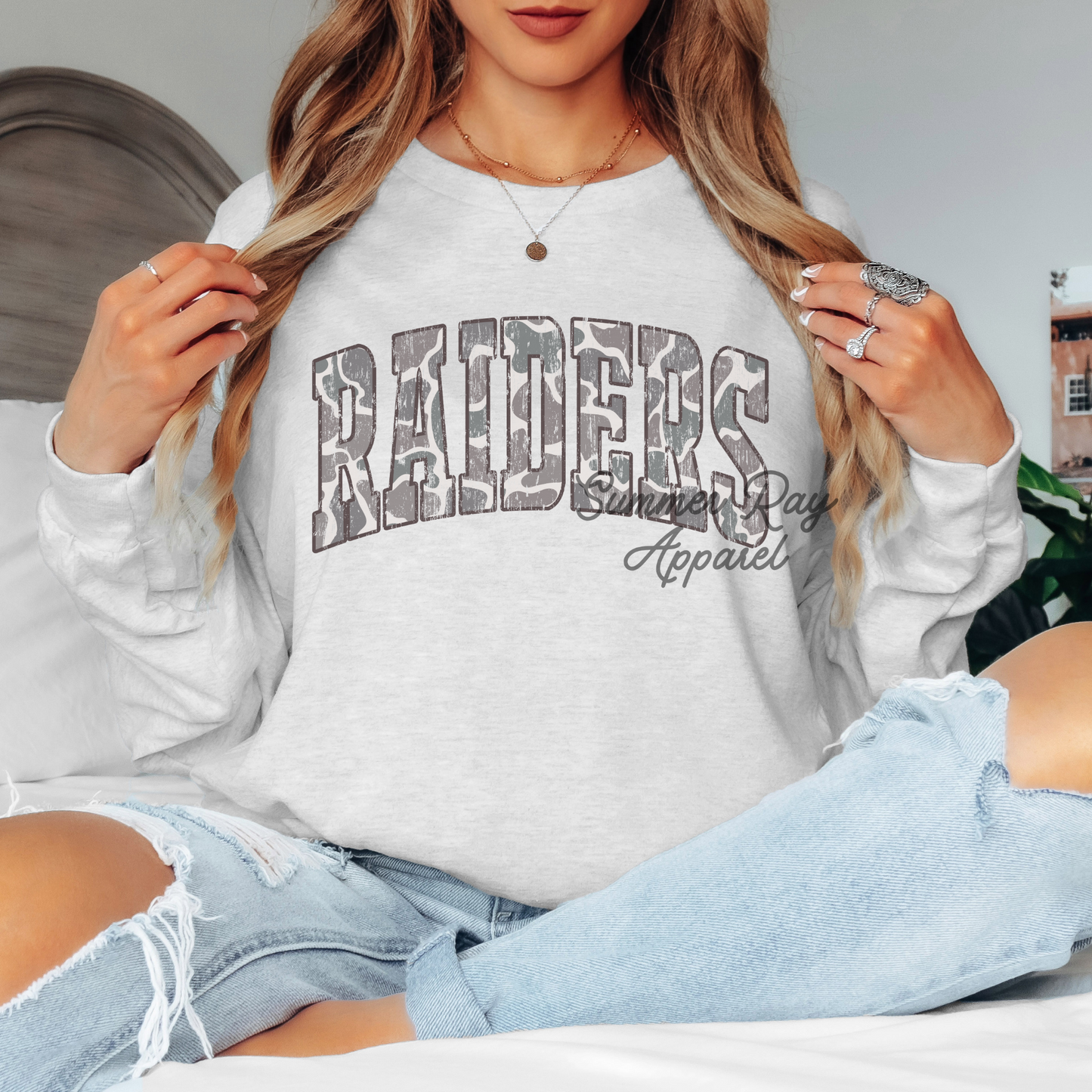 RAIDERS Camo LONG SLEEVE