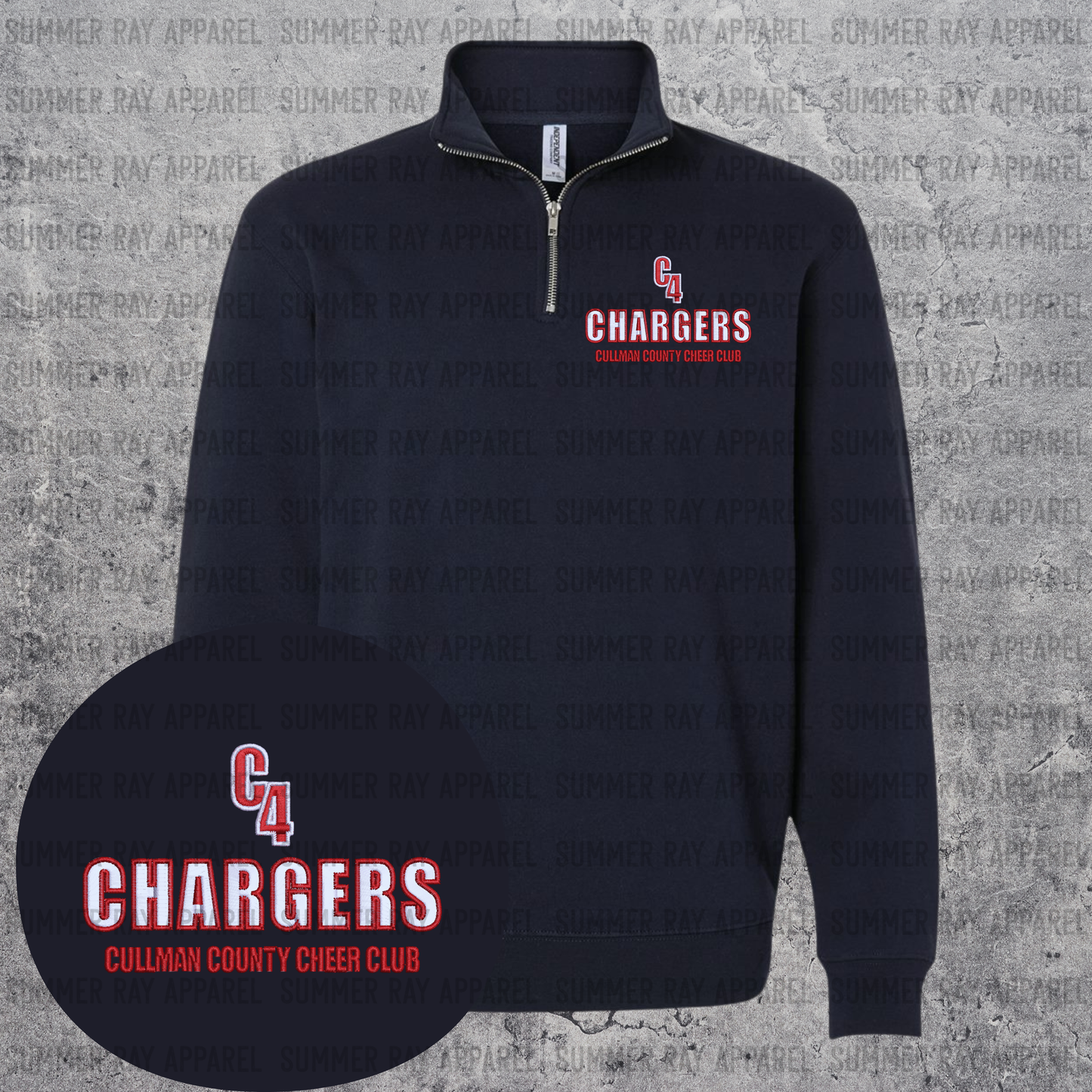 C4 Chargers 1/4 Zip