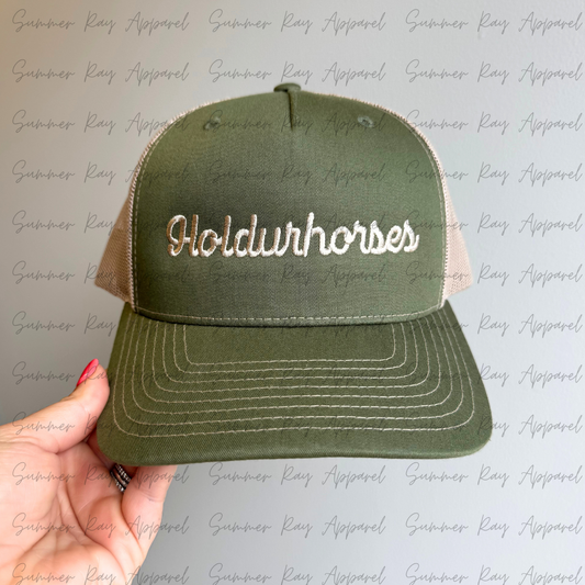 HOLDURHORSES Trucker Hat