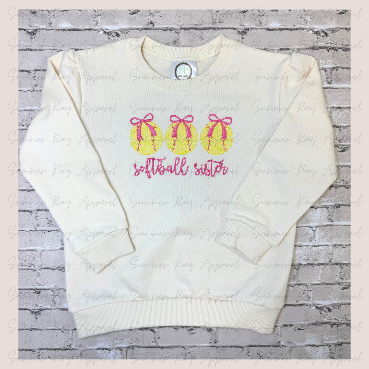 Softball Sister Sweatshirt