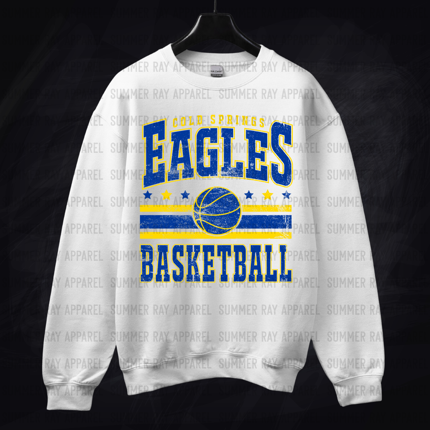 Vintage Cold Springs Basketball Sweatshirt
