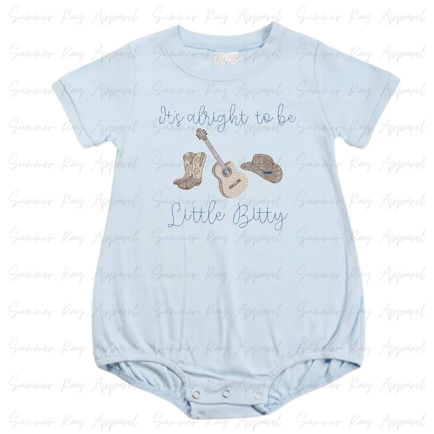 It's Alright to be Little Bitty T-shirt Bubble
