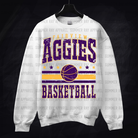 Vintage Fairview Basketball Sweatshirt
