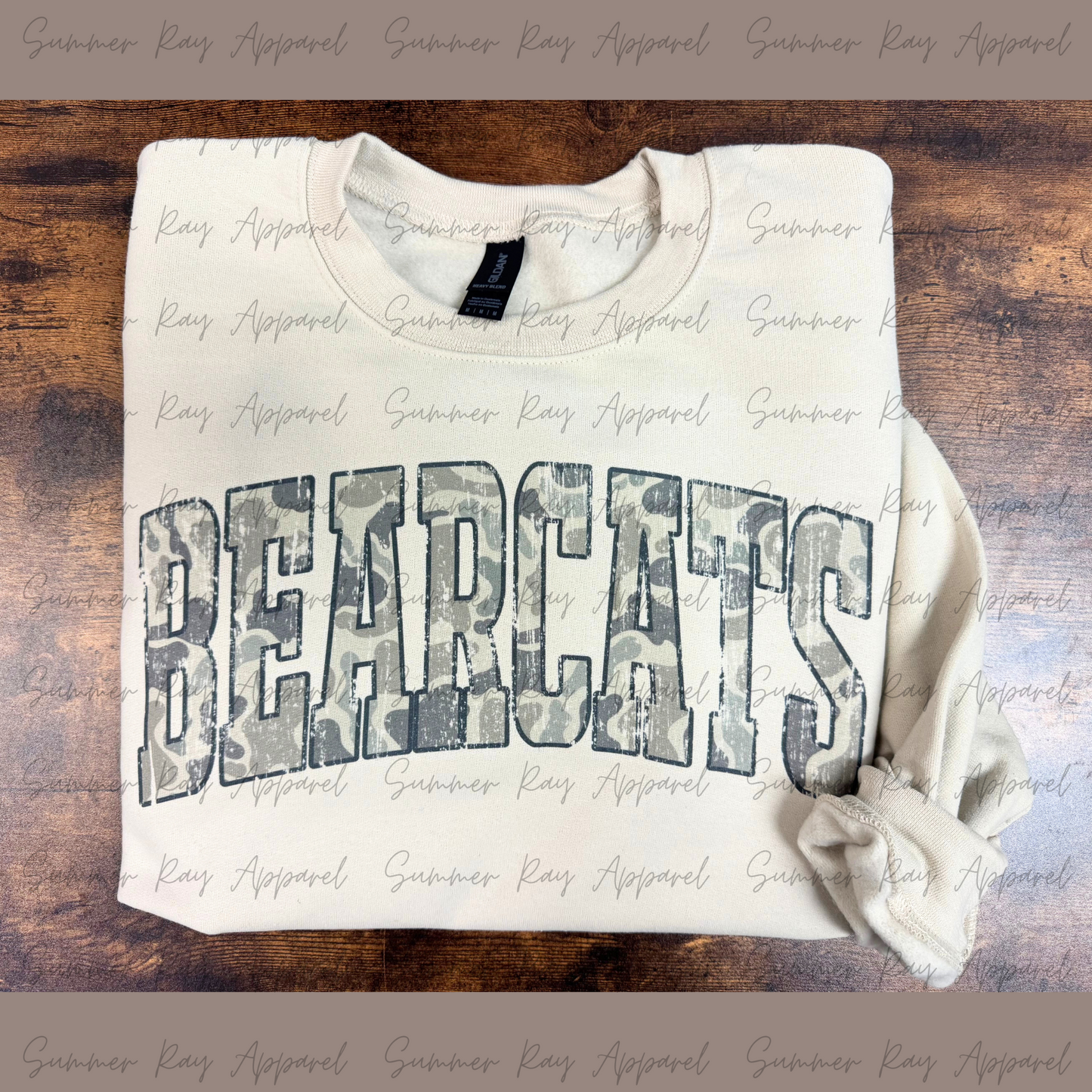 BEARCATS Camo SWEATSHIRT