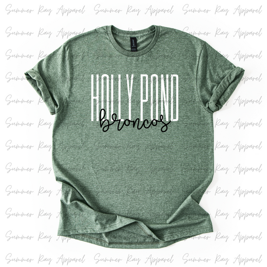 Holly Pond Broncos Tee