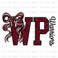 WEST POINT Warriors Coquette Bow T-shirt
