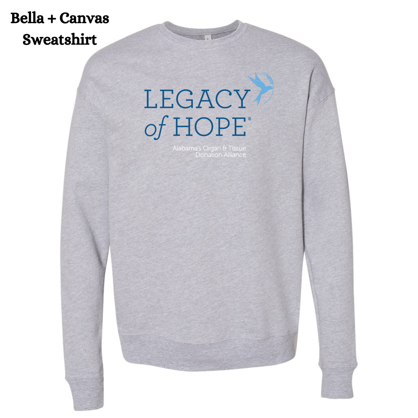 LOH Bella Canvas Crewneck Sweatshirt *Option 2*