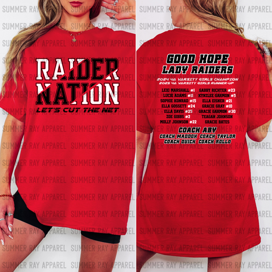 CHAMPIONSHIP T-shirt #2 (FRONT & BACK)