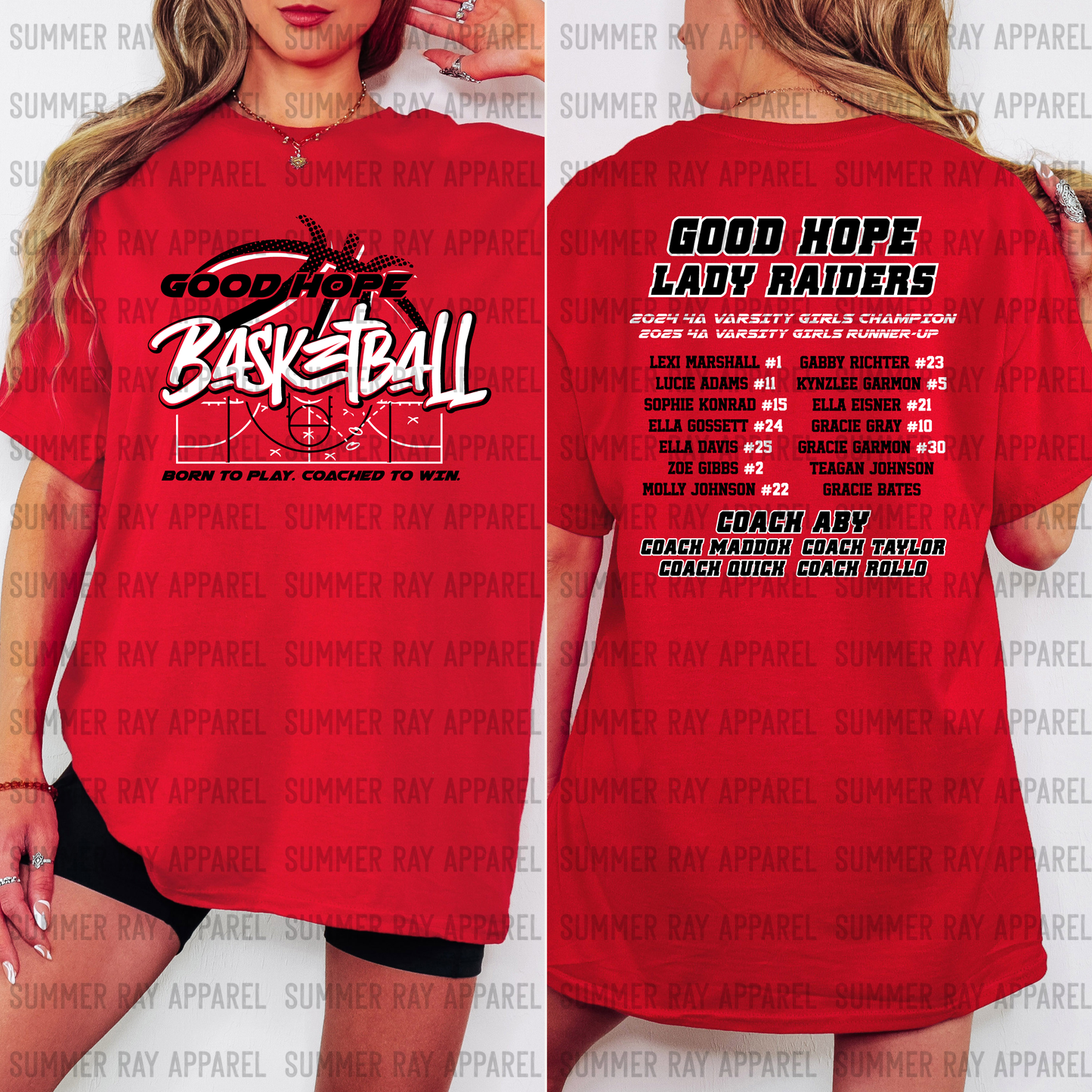 CHAMPIONSHIP T-shirt #1 (FRONT & BACK)