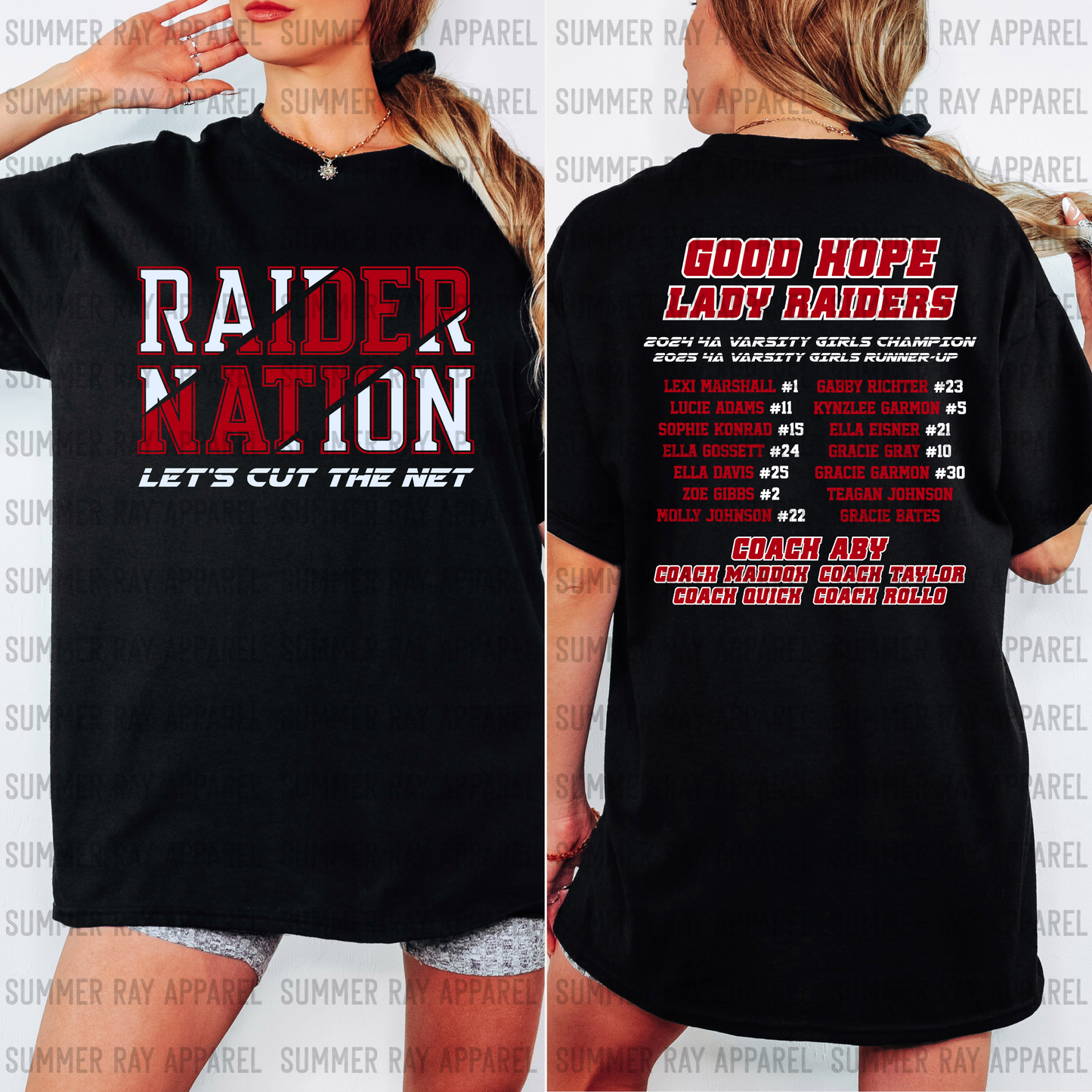 CHAMPIONSHIP T-shirt #2 (FRONT & BACK)