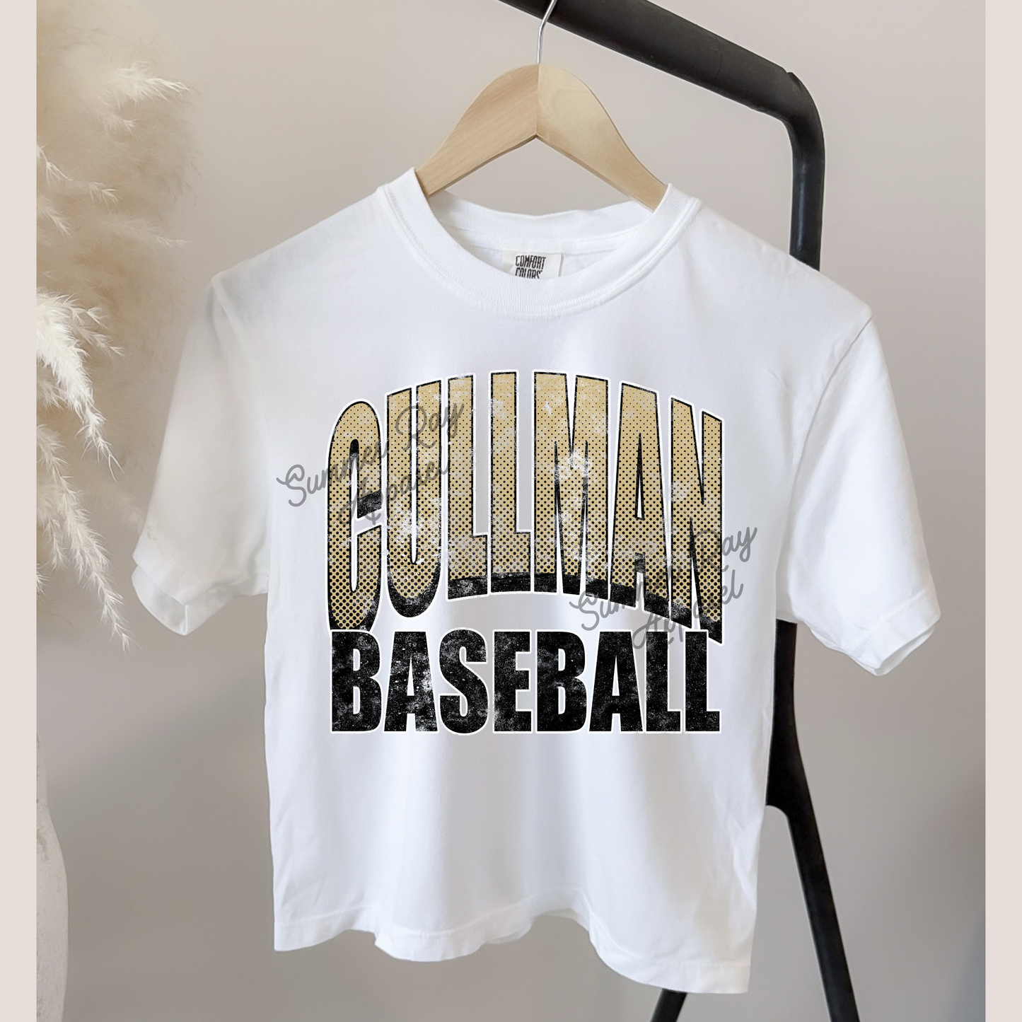 Cullman Baseball Boxy Comfort Color Tee