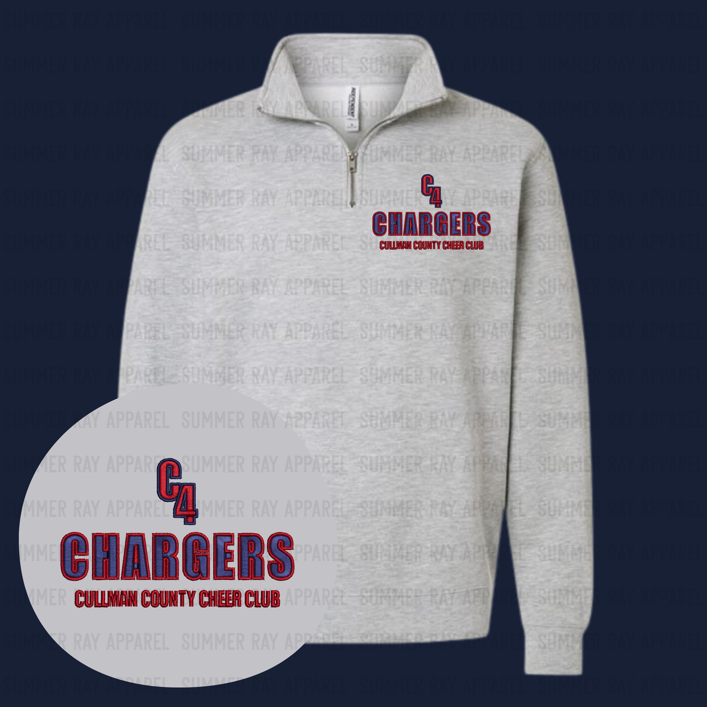 C4 Chargers 1/4 Zip