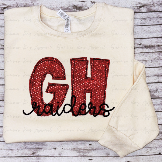 Sequin Applique Sweatshirt