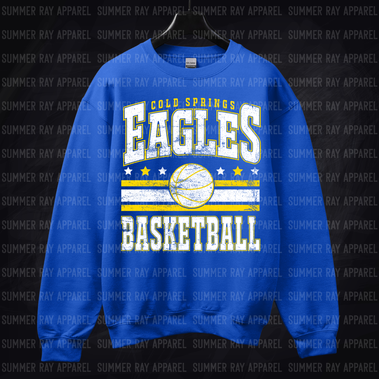 Vintage Cold Springs Basketball Sweatshirt