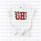 GOOD HOPE Raiders Coquette Bow T-shirt