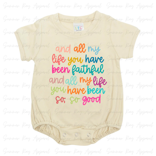 All My Life T-shirt Bubble