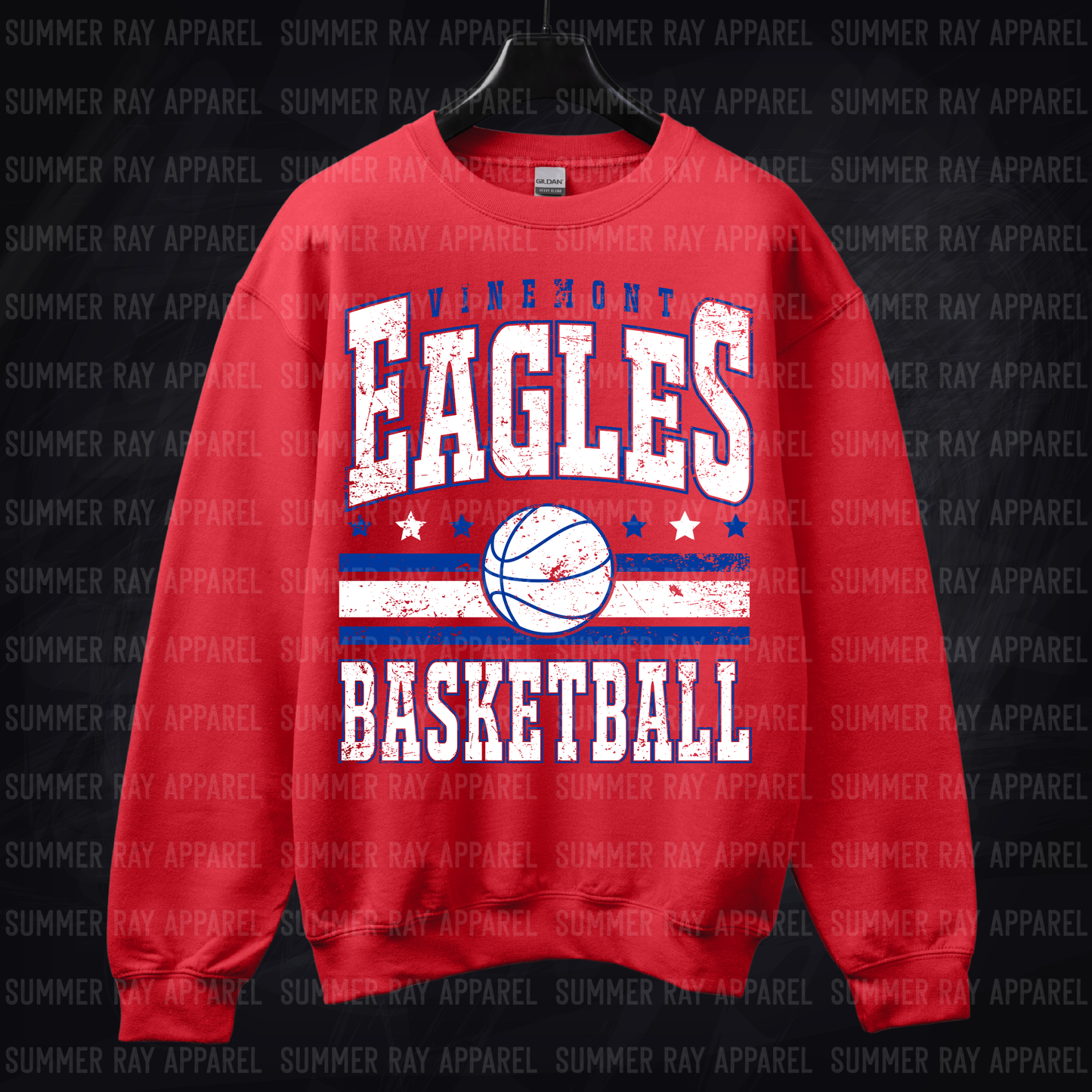 Vintage Vinemont Basketball Sweatshirt