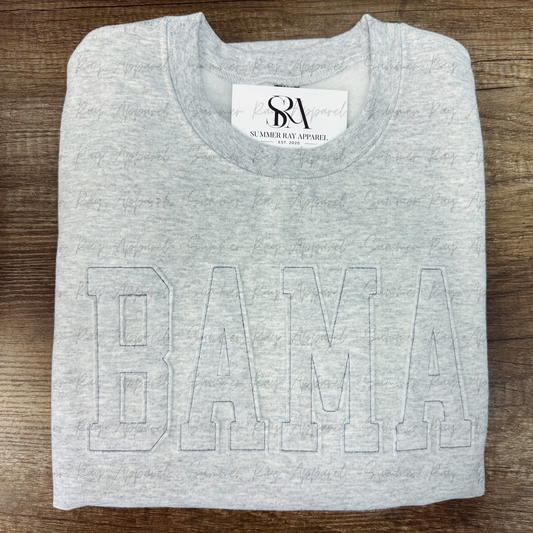 BAMA Raggy Applique Sweatshirt