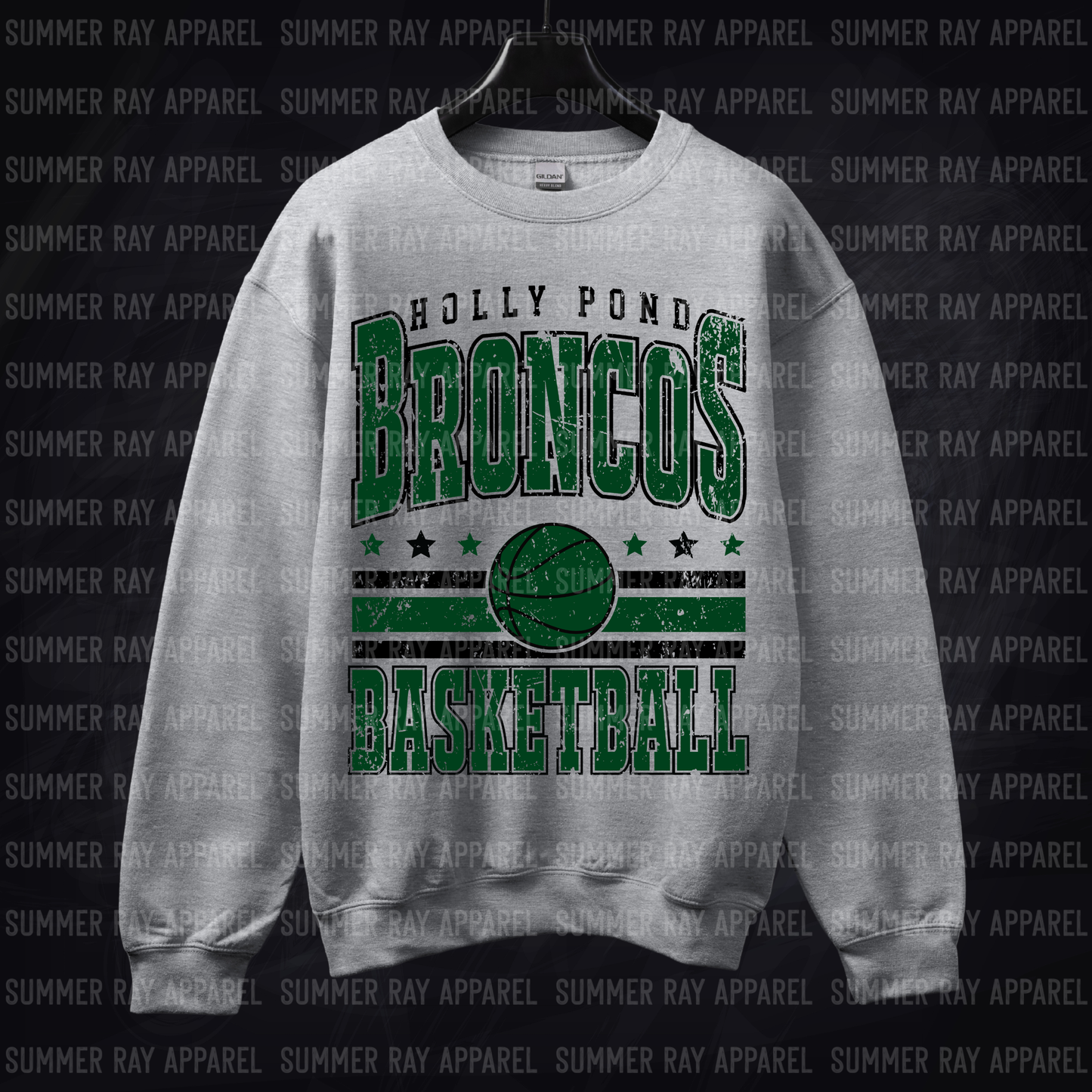 Vintage Holly Pond Basketball Sweatshirt