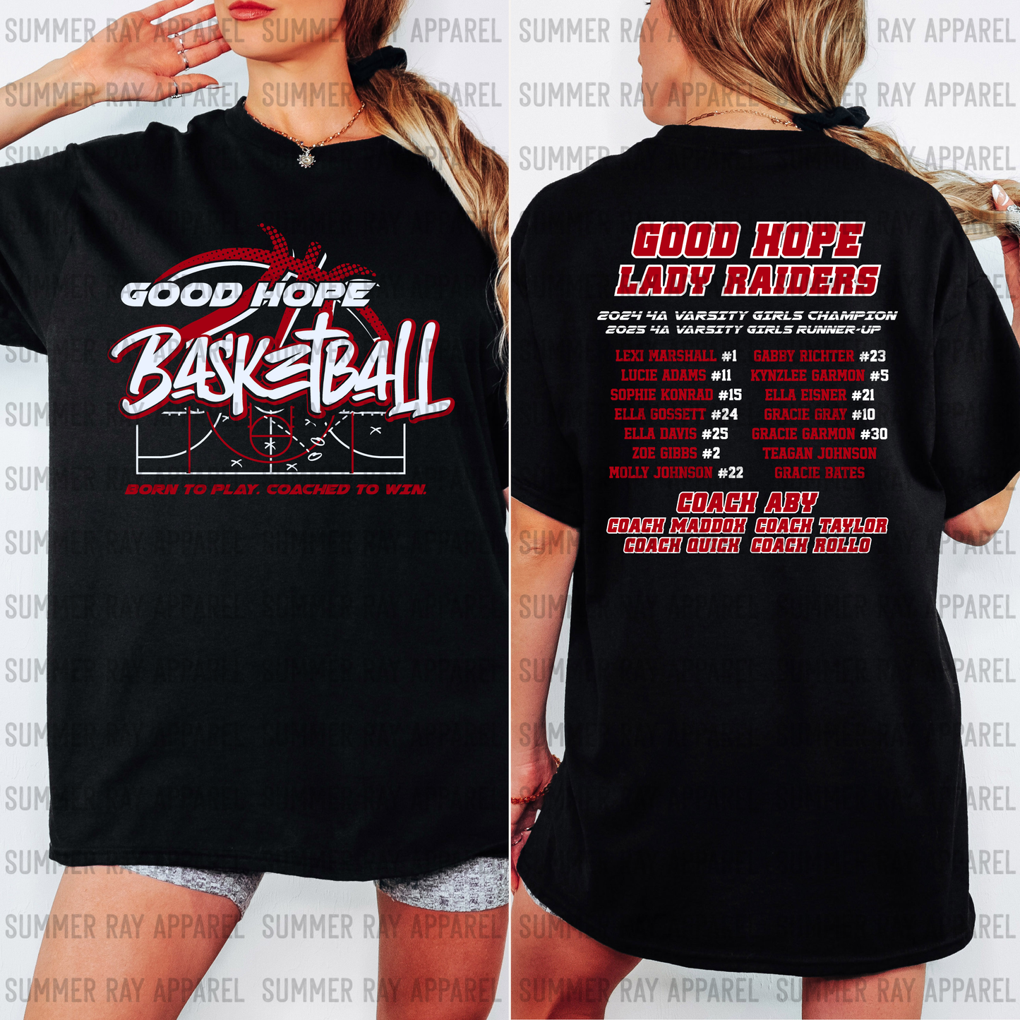 CHAMPIONSHIP T-shirt #1 (FRONT & BACK)