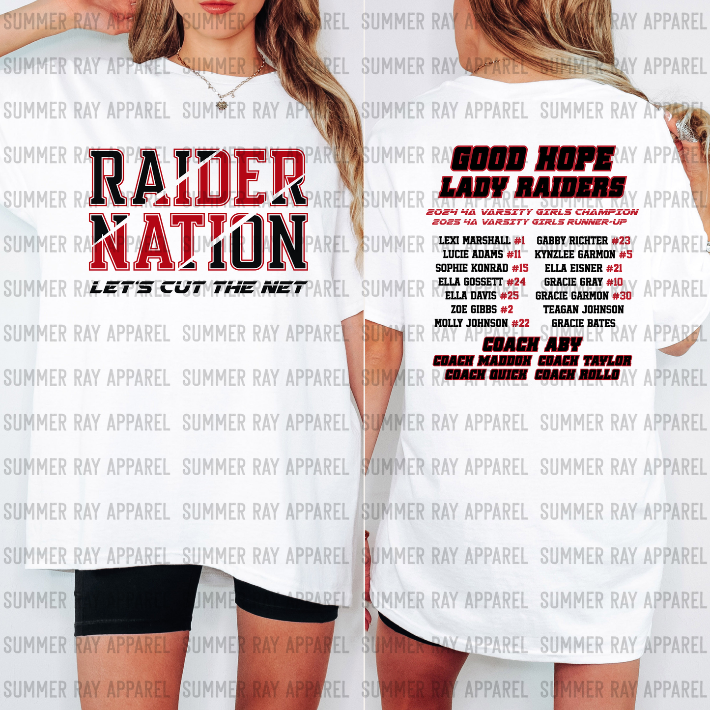 CHAMPIONSHIP T-shirt #2 (FRONT & BACK)