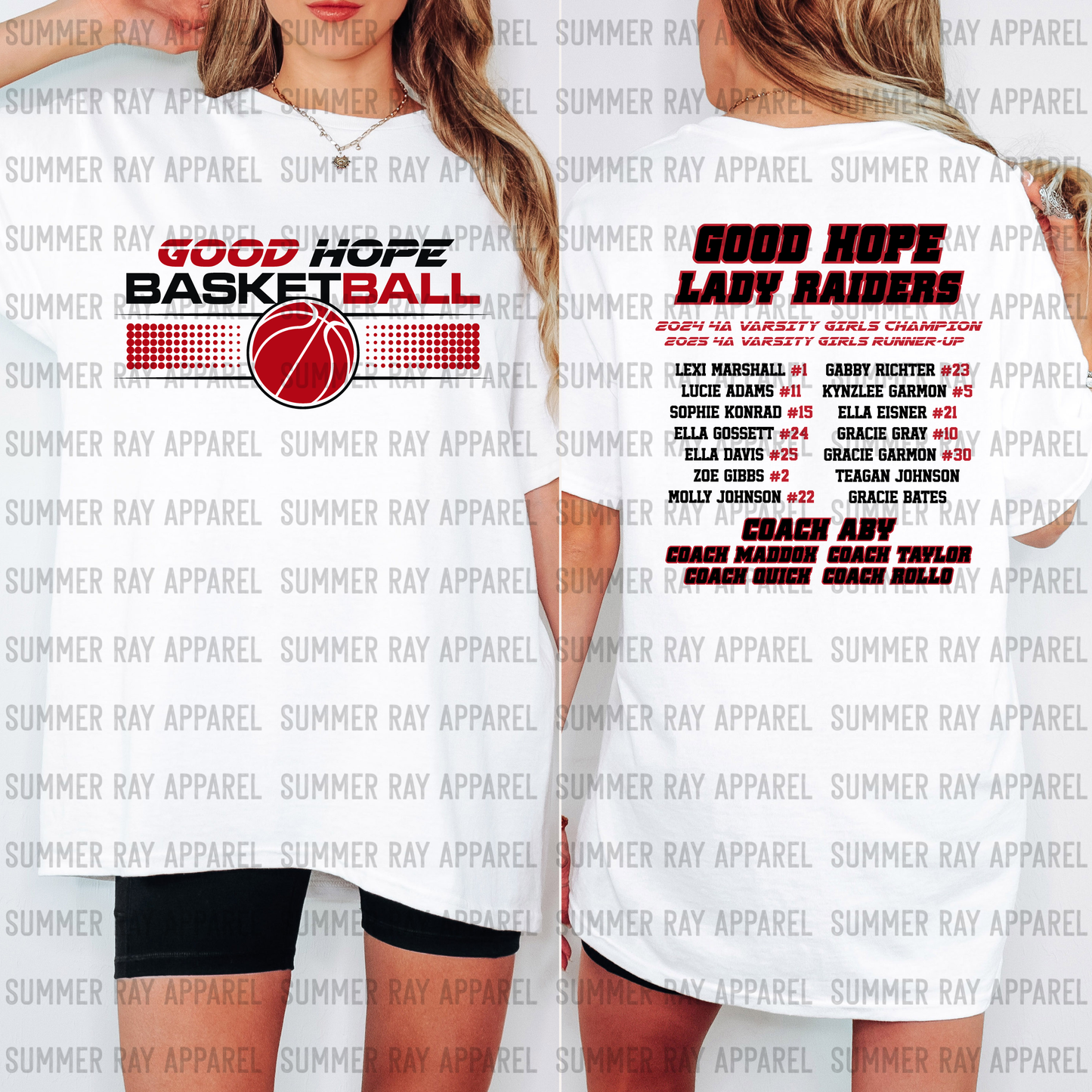 CHAMPIONSHIP Tshirt #3 (FRONT & BACK)
