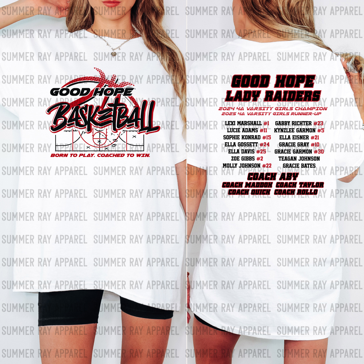CHAMPIONSHIP T-shirt #1 (FRONT & BACK)