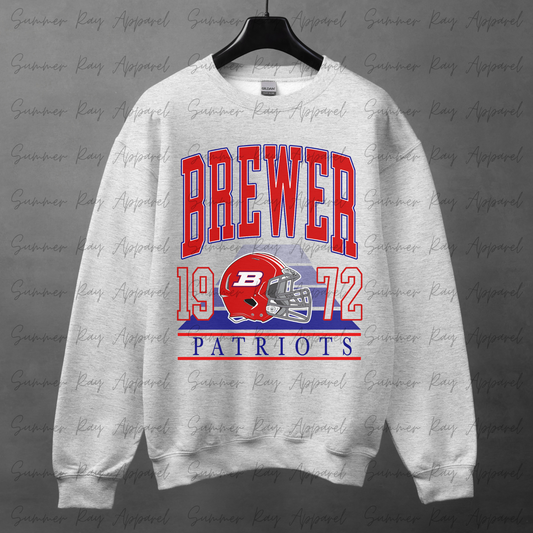 Brewer Patriots Vintage Football